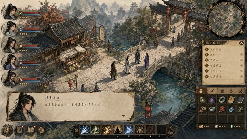 金庸群侠传5爱与死仙狐MOD六周年 主线事件 内容截图 3